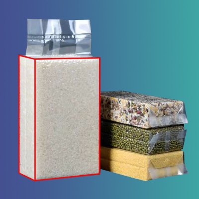 透明塑封大米包裝袋